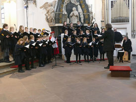 Diözesale Aussendung der Sternsinger im Hohen Dom zu Fulda (Foto:Karl-Franz Thiede)